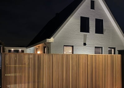 Houten poorten Red Cedar Elektrisch | Consepto Hekwerk