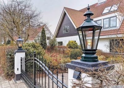 Poortverlichting penanten klassiek Nostalux | Consepto Hekwerk
