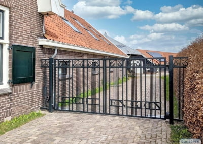 Elektrische Poorten Art Deco | Consepto Hekwerk