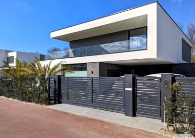 Elektrische Poorten Modern Lamellen | Consepto Hekwerk