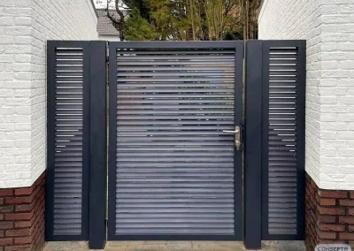 Looppoorten Modern Lamellen | Consepto Hekwerk