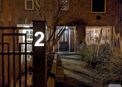 Poortverlichting Hekwerk en Poorten Huisnummer | Consepto Hekwerk