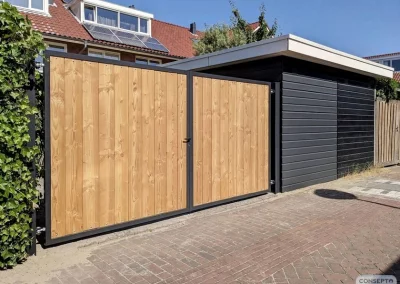 Houten Poorten Douglas Hout | Consepto Hekwerk