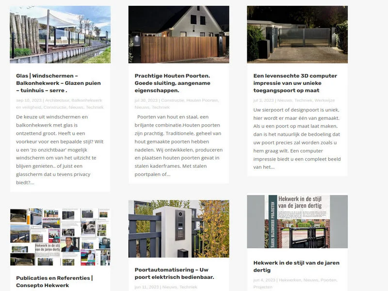 Paginafoto Anderen bekeken ook Overzicht Blogpost - Blog - Nieuws - Sake Wiiteveen - Heklwerkbranche - 800x600 | Consepto Hekwerk