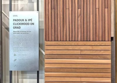 Houten Poorten Awood Grad Padoek en IPE Hout Clickwood | Consepto Hekwerk