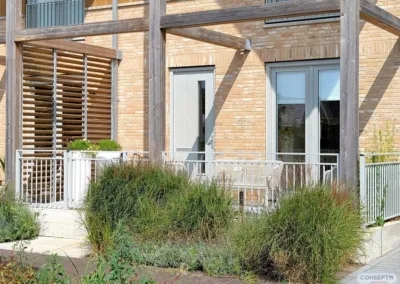 Spijlenhekwerk Kindveilig maakt terras groter Verhoogd terras Pijnacker