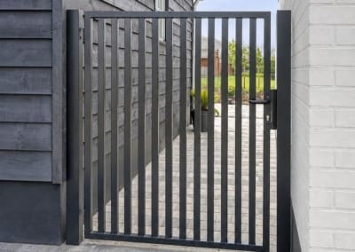 Looppoorten Lamellen Lamel Modern Verticaal | Consepto Hekwerk
